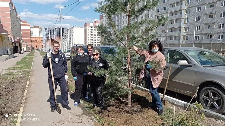 Сотрудники Медицинского Di центра вышли на субботник